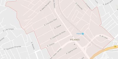 Bản đồ của Pilares