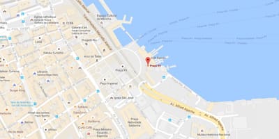Bản đồ của Praça Quinze