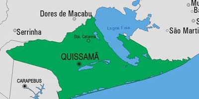 Bản đồ của Quissamã phố