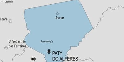 Bản đồ của rám nắng làm Alferes phố