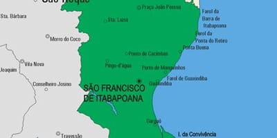 Bản đồ của São Fidélis phố