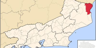 Bản đồ của São Francisco de Itabapoana