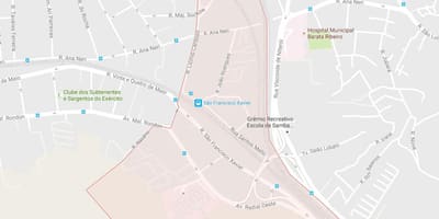 Bản đồ của São Francisco Xavier