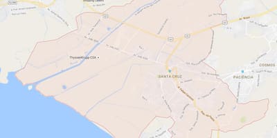 Bản đồ của Santa Cruz