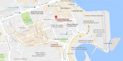 Bản đồ của Sao Francisco da Penitencia