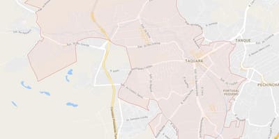 Bản đồ của Taquara