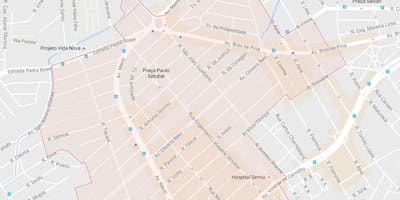 Bản đồ của Vila da tây vọng dương