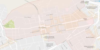 Bản đồ của Vila Isabel