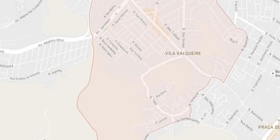 Bản đồ của Vila Valqueire