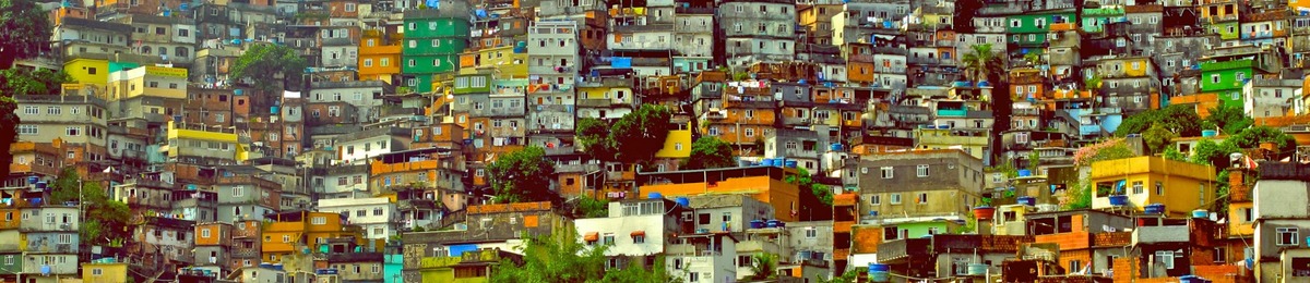 Rio de Janeiro bản đồ của Khu ổ chuột